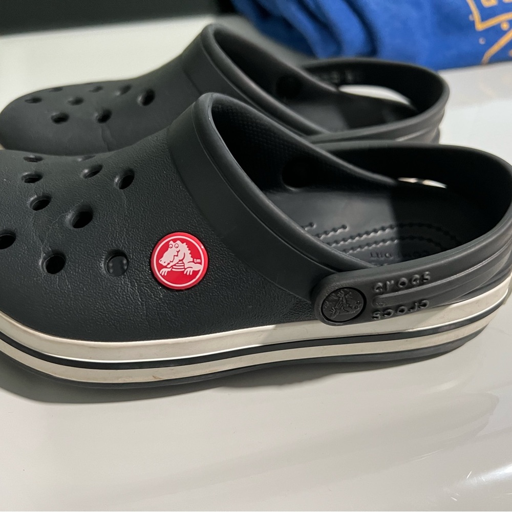 Black Crocs-Size C12